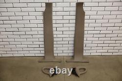 01-07 Chevy Silverado Sierra GMT800 Crew Cab Interior B Pillar Trims (Neutral)
