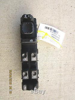03 06 Chevy Avalanche 4d Crew Cab Master Power Window Switch 10398565