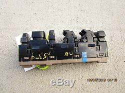 03 06 Chevy Avalanche 4d Crew Cab Master Power Window Switch 10398565