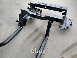 03-06 Crew Cab RIGHT Rear 60/40 Bench Seat Track Frame Riser Silverado Sierra