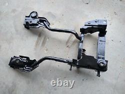 03-06 Crew Cab RIGHT Rear 60/40 Bench Seat Track Frame Riser Silverado Sierra
