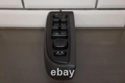 03-07 Chevy Silverado Sierra Crew Cab Driver Master Window Switch Dark Charcoal