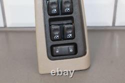 03-07 Chevy Silverado Sierra Crew Cab Driver Master Window Switch (Tan Bezel)