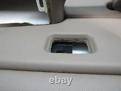 07-09 SILVERADO SIERRA Crew Tan LH Driver Front Interior Door Trim Panel Heat