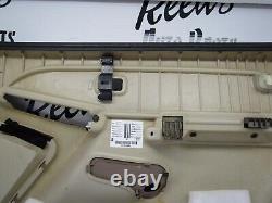 07-09 SILVERADO SIERRA Crew Tan LH Driver Front Interior Door Trim Panel Heat