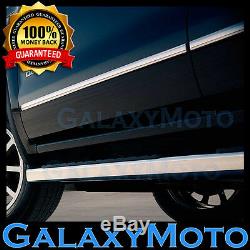 07-13 GMC Sierra 2500+3500 Crew Cab 4 Door Chrome Body Side Molding Front+Rear