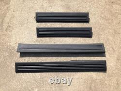 07-13 Silverado Sierra Crew Cab Interior Sill Plate Sill Trim Front Rear Step