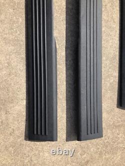 07-13 Silverado Sierra Crew Cab Interior Sill Plate Sill Trim Front Rear Step