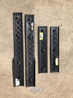 07-13 Silverado Sierra Crew Cab Interior Sill Plate Sill Trim Front Rear Step