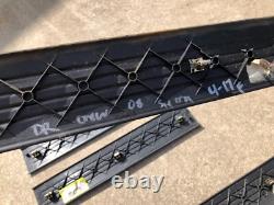 07-13 Silverado Sierra Crew Cab Interior Sill Plate Sill Trim Front Rear Step