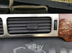 07-13 Silverado Tahoe Suburban Sierra Woodgrain Dash Bezel Trim Set Oem Ltz