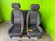 08-10 Chevrolet Gmc Silverado Sierra Crew Cab Front Rear Seats Black Cloth