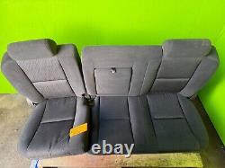 08-10 Chevrolet GMC SILVERADO SIERRA CREW CAB FRONT REAR SEATS BLACK CLOTH
