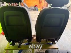 08-10 Chevrolet GMC SILVERADO SIERRA CREW CAB FRONT REAR SEATS BLACK CLOTH