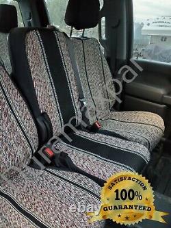 11-19 Chevy Silverado GMC Sierra Crew Cab Seat Cover SET Center Jump Seat Type