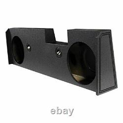 12 Dual Subwoofer Box for 2014-16 Chevy Silverado & GMC Sierra Crew Cab Trucks