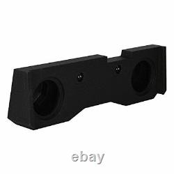 12 Dual Subwoofer Box for 2014-16 Chevy Silverado & GMC Sierra Crew Cab Trucks