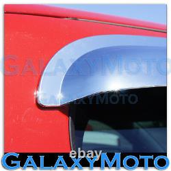 14-15 Sierra 1500 Crew Cab Chrome Mirror+4 Door Handle+Tailgate KH+Window Visor