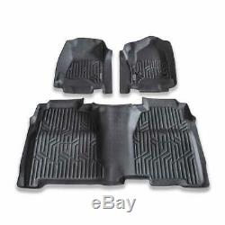 14-18 Chevy Silverado Gmc Sierra 1500 Floor Mats Liners Crew Cab Custom Fitted