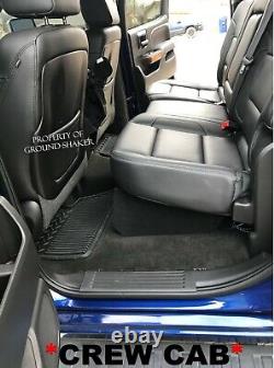 14-18 Chevy Silverado Gmc Sierra Crew Cab Sub Box 10 Dual Ported Sub Enclosure