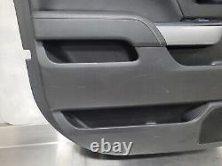 14-18 Silverado Sierra Left Rear Trim Panel Jet Black Crew Cab Only READ DESC