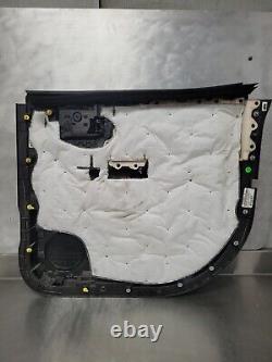 14-18 Silverado Sierra Left Rear Trim Panel Jet Black Crew Cab Only READ DESC