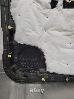 14-18 Silverado Sierra Left Rear Trim Panel Jet Black Crew Cab Only READ DESC