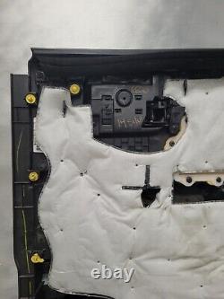 14-18 Silverado Sierra Left Rear Trim Panel Jet Black Crew Cab Only READ DESC