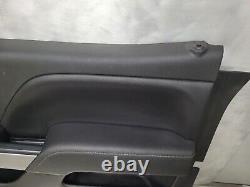 14-18 Silverado Sierra Right Rear Trim Panel Jet Black Crew Cab Only READ DESC