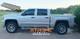 14-19 Silverado Sierra Crew Cab 1500 2500 3500 Gloss Black Door Molding Set
