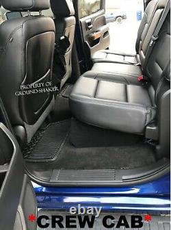14-2018 Chevy Silverado Gmc Sierra Crew Cab Sub Box 8 Dual Ported Sub Enclosure