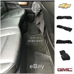 14-2018 Chevy Silverado Gmc Sierra Crew Cab Sub box 8 Dual Ported Sub Enclosure