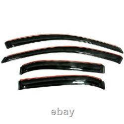 194515 Ventshade Window Visors Set of 4 Front & Rear Driver Passenger Side New