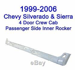 1999-2006 Chevy Silverado 4DR Crew Cab Inner Rocker Panel Passenger Side New