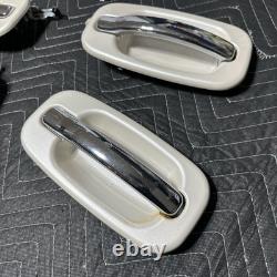 1999-2006 NBS Tahoe Silverado Sierra Suburban Yukon DOOR HANDLE SET 4 Pearl GM