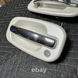 1999-2006 NBS Tahoe Silverado Sierra Suburban Yukon DOOR HANDLE SET 4 Pearl GM