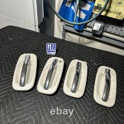 1999-2006 NBS Tahoe Silverado Sierra Suburban Yukon DOOR HANDLE SET 4 Pearl GM