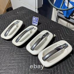 1999-2006 NBS Tahoe Silverado Sierra Suburban Yukon DOOR HANDLE SET 4 Pearl GM