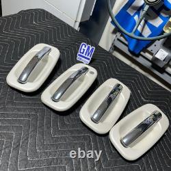 1999-2006 NBS Tahoe Silverado Sierra Suburban Yukon DOOR HANDLE SET 4 Pearl GM