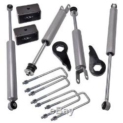 1-3 Leveling Lift Kit Torsion Key Shock for Silverado 1500 LT Crew Cab Pickup