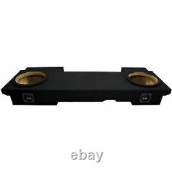 2001-2007 Chevy Silverado 2500Hd Crew Cab Truck Dual 10 Subwoofer Sub Box New