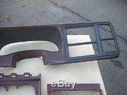 2003-2006 Silverado Tahoe Suburban Avalanche Woodgrain Dash Bezel Set Oem