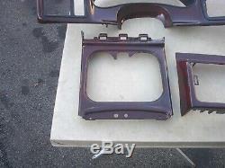 2003-2006 Silverado Tahoe Suburban Avalanche Woodgrain Dash Bezel Set Oem