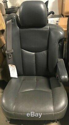 2003-2007 Charcoal Set of Seats Crew Cab Chevy Silverado GMC Sierra 2500 3500 HD