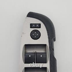 2007-2013 Silverado Sierra 1500 Crew Cab Driver Master Window Switch OEM