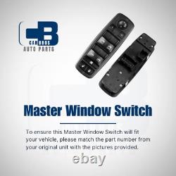 2007-2013 Silverado Sierra 1500 Crew Cab Driver Master Window Switch OEM
