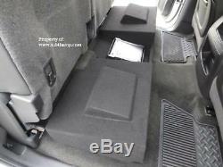 2007-2013 Silverado/Sierra Crew Cab Dual 10 Downfire Sub Box With Amp Space