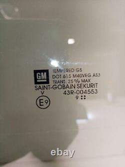 2007-2014 Silverado SIERRA Crew Cab Rear Back Side Door Glass Passenger 10193528
