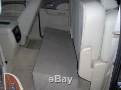 2007 to 2013 GMC Sierra Crew Cab 2 12 Custom Box Enclosure Chevrolet Silverado