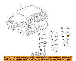 2008-2013 Silverado Sierra 1500 Crew Cab Rear Upper Cab Mount New Gm # 25994881